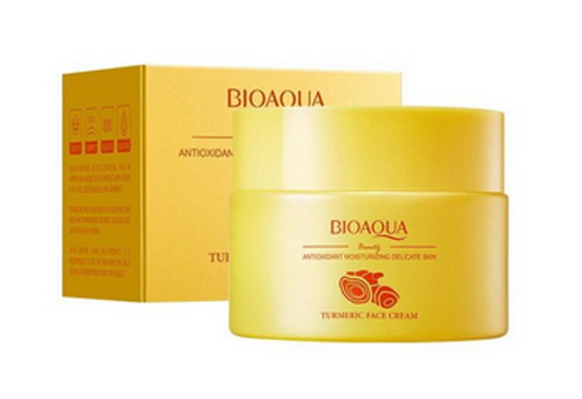 Crema Facial Antioxidante de Cúrcuma BIOAQUA